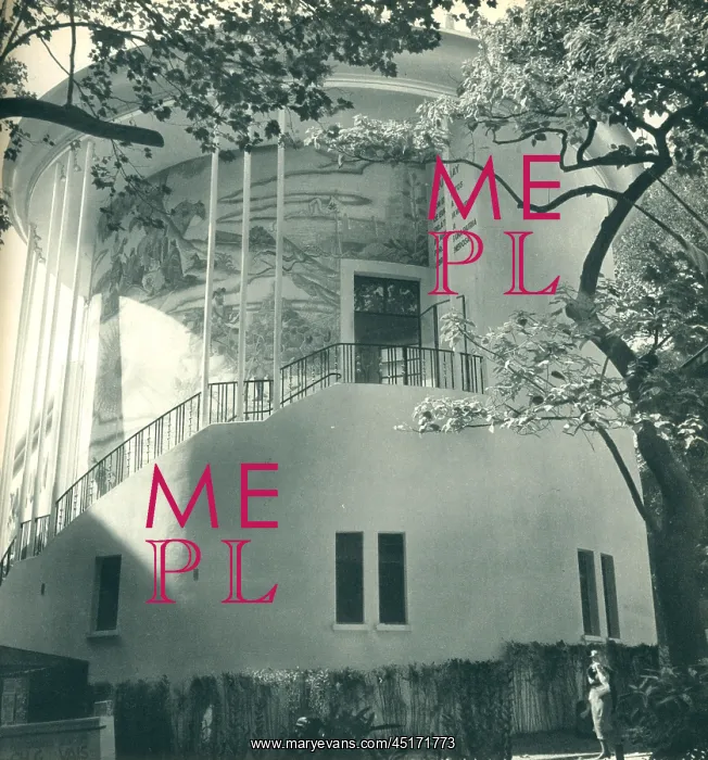 : Paris Expo 1937, Pavilion Of Uruguay : Paris Expo 1937, Pavilion Of Uruguay