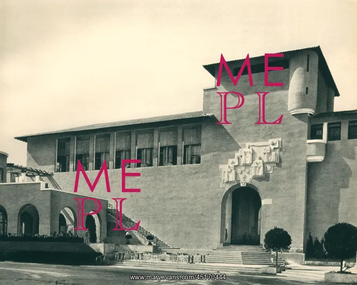 : Paris Expo 1937, Pyrenees - Languedoc Pavilion : Paris Expo 1937, Pyrenees - Languedoc Pavilion