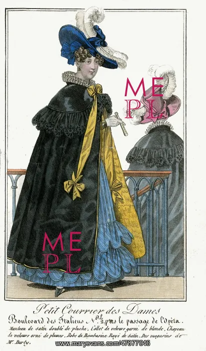 : Paris fashion of the 1820s : Paris fashion of the 1820s