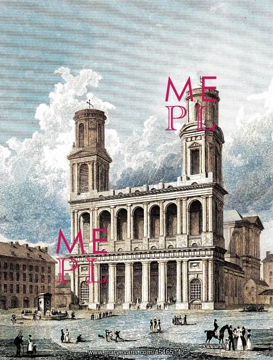 : Paris, France - Saint Sulpice : Paris, France - Saint Sulpice