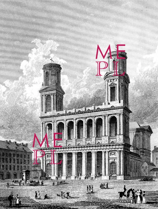 : Paris, France - Saint Sulpice : Paris, France - Saint Sulpice