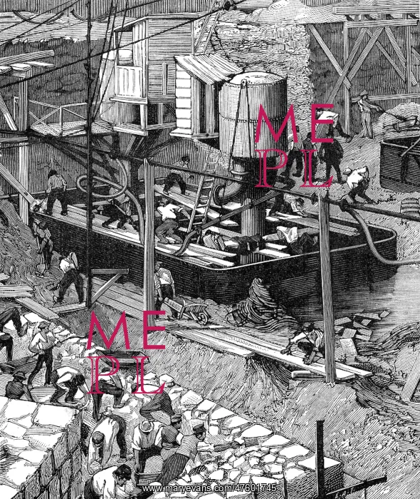 : Paris, France - Tour Eiffel, Construction : Paris, France - Tour Eiffel, Construction