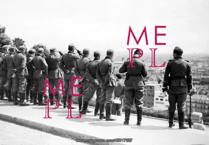 : Paris under German occupation in 1940 : Paris under German occupation in 1940