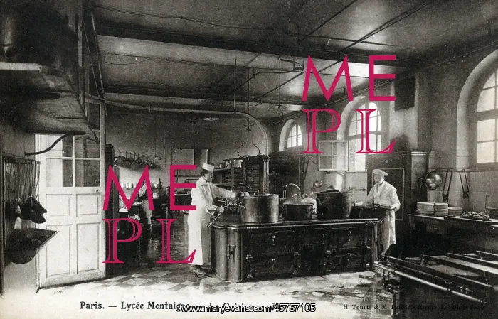 : Paris - The Kitchens of the Lycee Montaigne : Paris - The Kitchens of the Lycee Montaigne