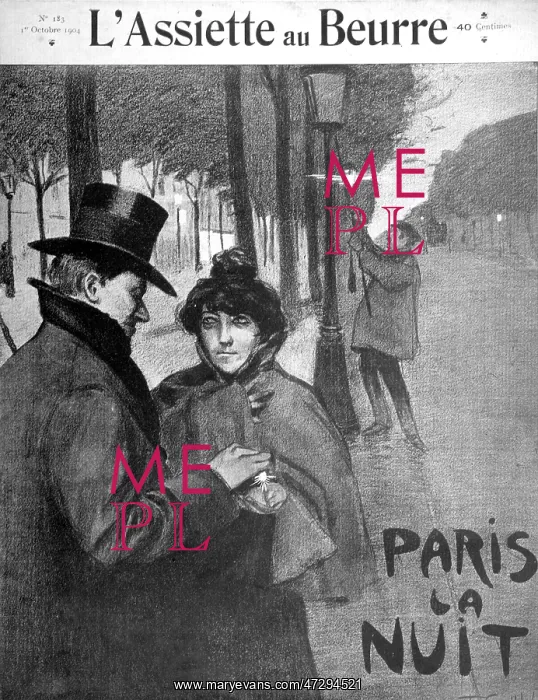 : PARIS LA NUIT 1904 : PARIS LA NUIT 1904