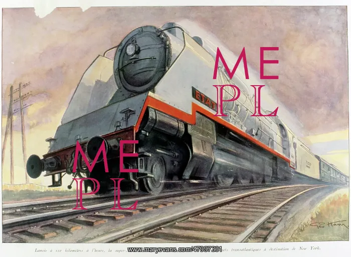 : Paris - Le Havre express train : Paris - Le Havre express train