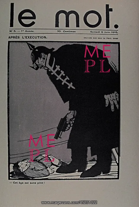 : Paris: Le Mot 1914-1915 Bound folio : Paris: Le Mot 1914-1915 Bound folio