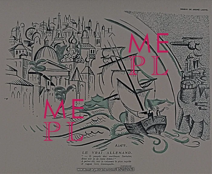 : Paris: Le Mot 1914-1915 Bound folio : Paris: Le Mot 1914-1915 Bound folio
