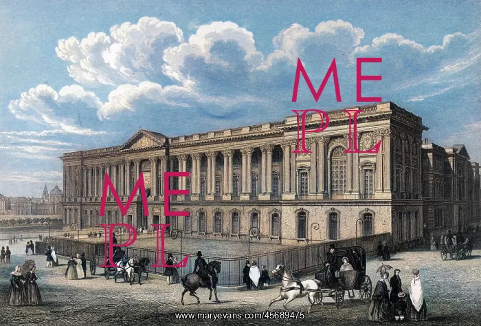 : PARIS / LOUVRE C1856 : PARIS / LOUVRE C1856