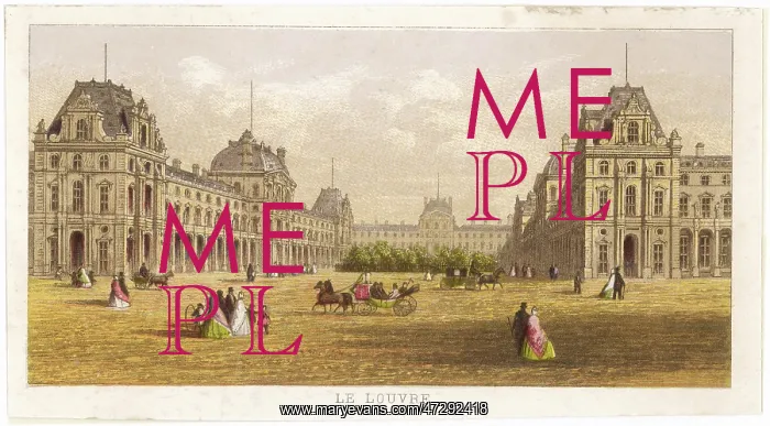  : PARIS / LOUVRE C1860