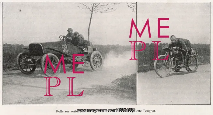 : PARIS-MADRID RACE 1903 : PARIS-MADRID RACE 1903