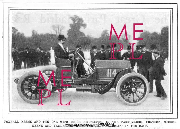 : PARIS-MADRID RACE 1903 : PARIS-MADRID RACE 1903