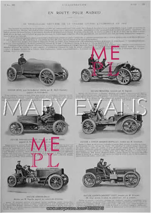 : PARIS-MADRID RACE 1903 : PARIS-MADRID RACE 1903