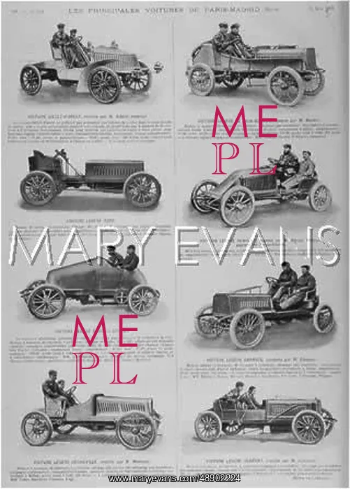 : PARIS-MADRID RACE 1903 : PARIS-MADRID RACE 1903