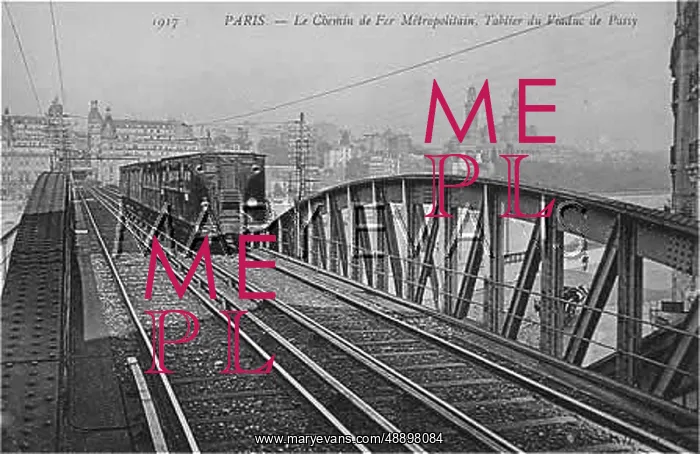  : PARIS METRO OVER SEINE