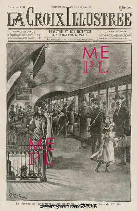 : Paris Metro Station : Paris Metro Station