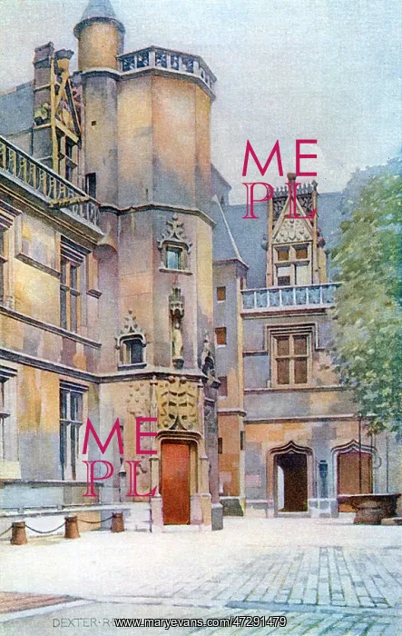  : PARIS / MUSEE CLUNY 1909