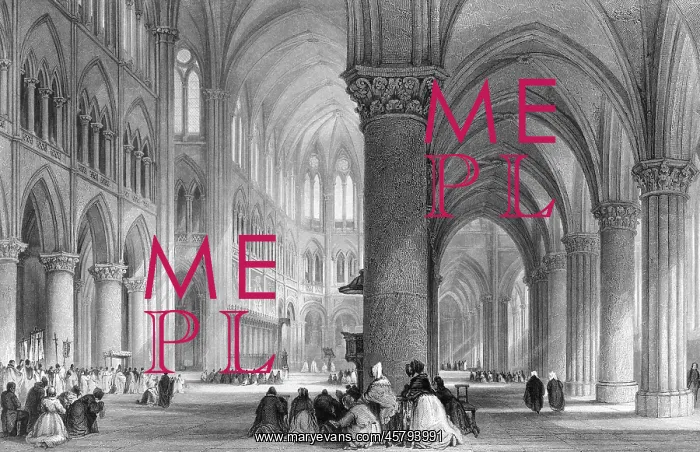 : PARIS / NOTRE DAME C1835 : PARIS / NOTRE DAME C1835