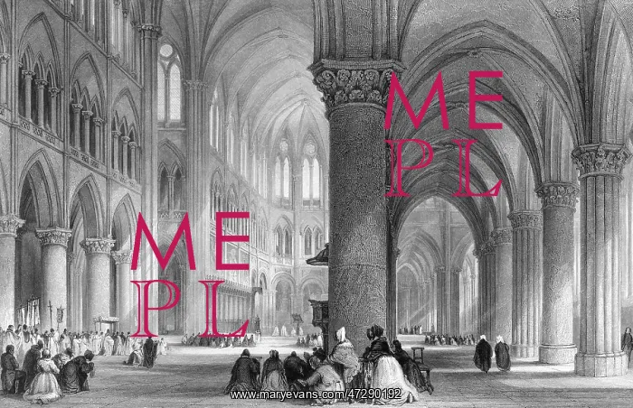 : PARIS / NOTRE DAME C1835 : PARIS / NOTRE DAME C1835