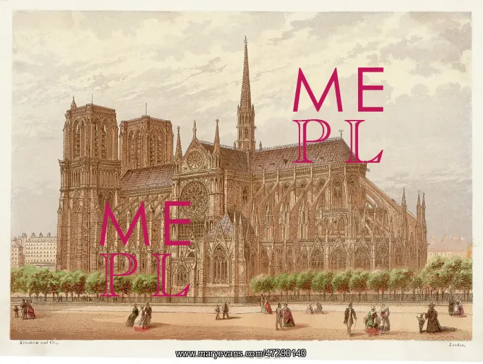  : PARIS / NOTRE DAME C1870