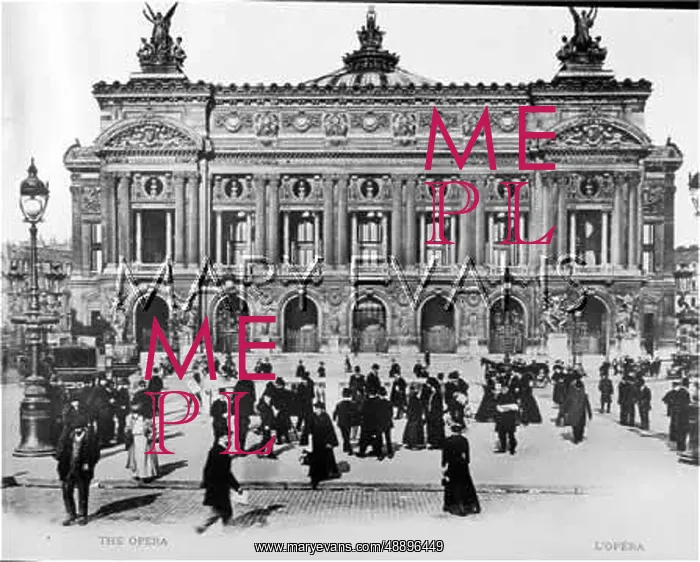  : PARIS / OPERA FACADE C1908
