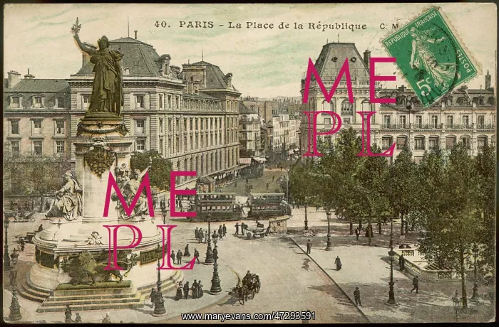  : PARIS / PLACE REPUBLIQUE