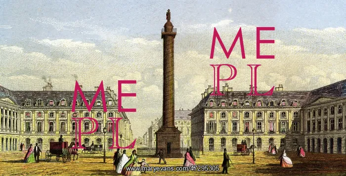  : PARIS / PLACE VENDOME 1860