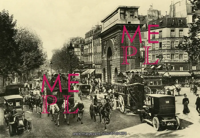: PARIS PORTE ST MARTIN : PARIS PORTE ST MARTIN