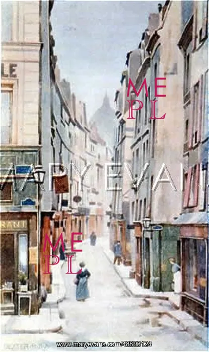 : PARIS / RUE DU BIEVRE 1909 : PARIS / RUE DU BIEVRE 1909