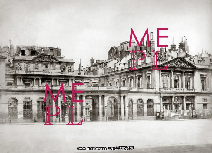  : Paris ruins, Commune 1871