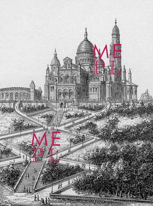  : PARIS / SACRE COEUR 1889