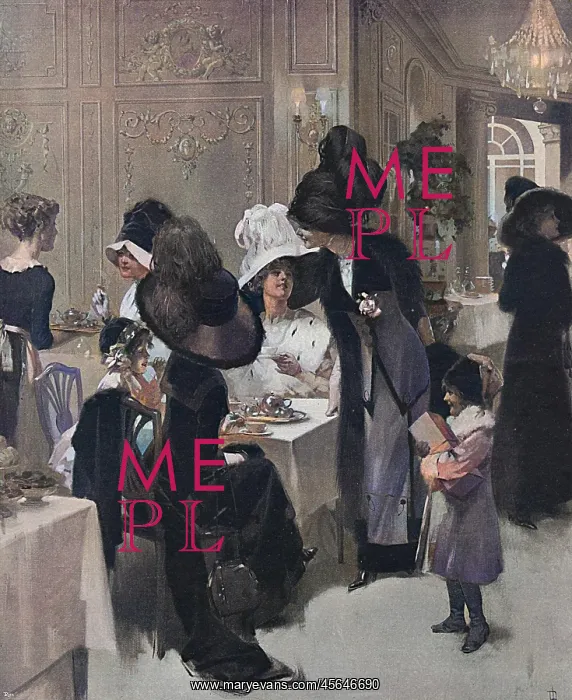 : A Paris Salon De The : A Paris Salon De The