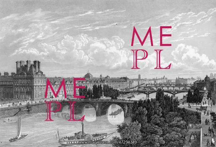 : PARIS / SEINE C1845 : PARIS / SEINE C1845