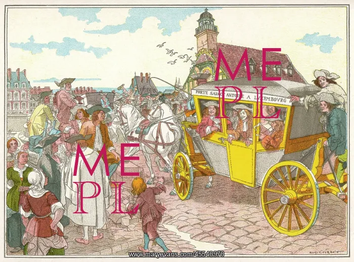 : Paris Five Sous Carriage : Paris Five Sous Carriage