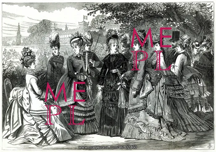 : Paris Spring fashions 1874 : Paris Spring fashions 1874