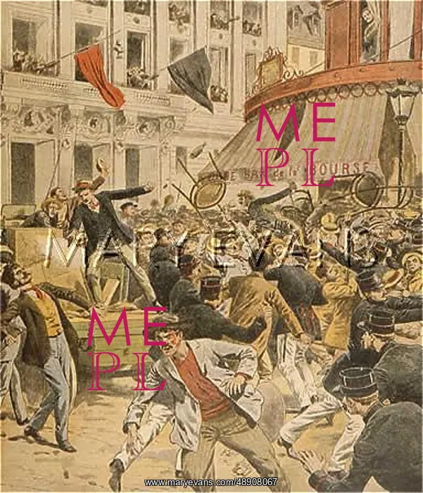 : PARIS STRIKE RIOT 1908 : PARIS STRIKE RIOT 1908