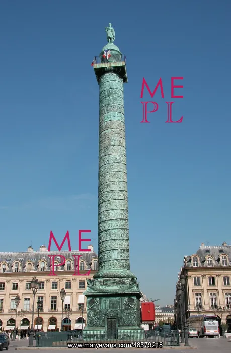 : Paris. Vendome Square. 1687-1720. At the center, the Column : Paris. Vendome Square. 1687-1720. At the center, the Column