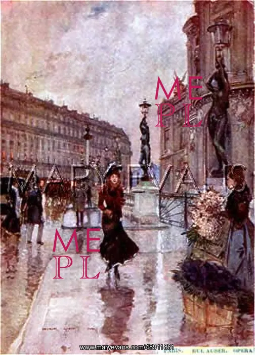 : PARIS ON A WET DAY : PARIS ON A WET DAY