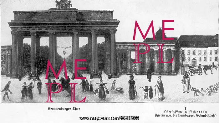 : Pariser Platz und Brandenburg Gate in Berlin : Pariser Platz und Brandenburg Gate in Berlin