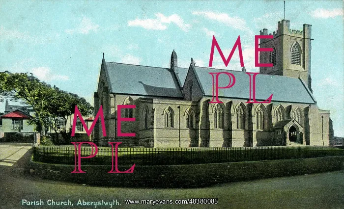 : Parish Church, Aberystwyth, Cardiganshire : Parish Church, Aberystwyth, Cardiganshire