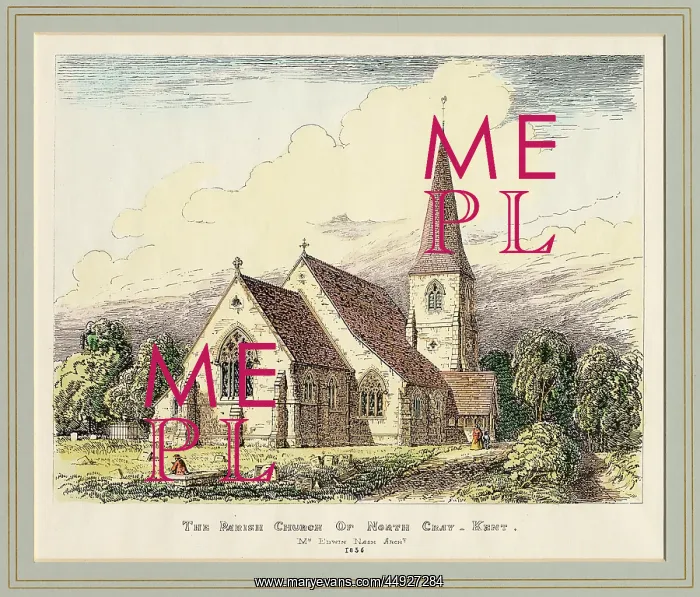 : The Parish Church of North Cray - Kent : The Parish Church of North Cray - Kent