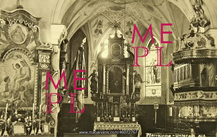 : Parish Church of Unterach am Attersee. Inner space : Parish Church of Unterach am Attersee. Inner space