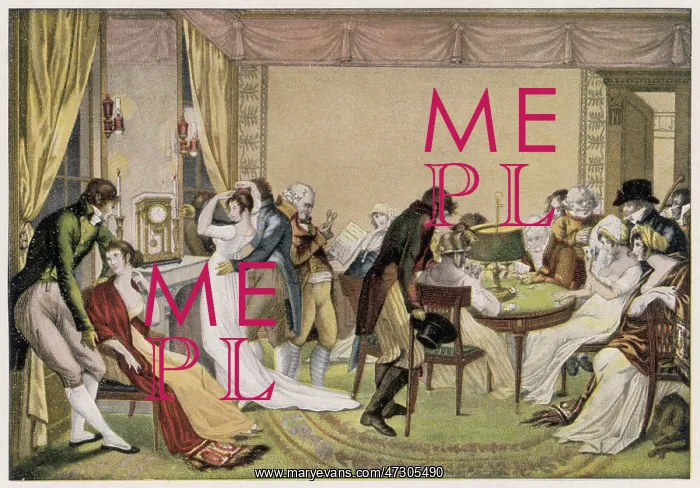  : PARISIAN GAMBLING C1800