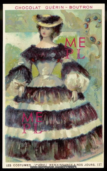 : PARISIAN LADY 1863 : PARISIAN LADY 1863