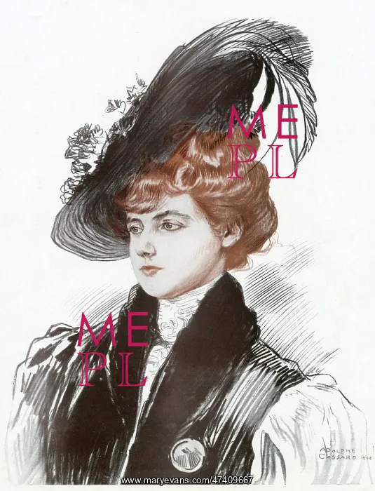 : Parisian woman 1906 : Parisian woman 1906