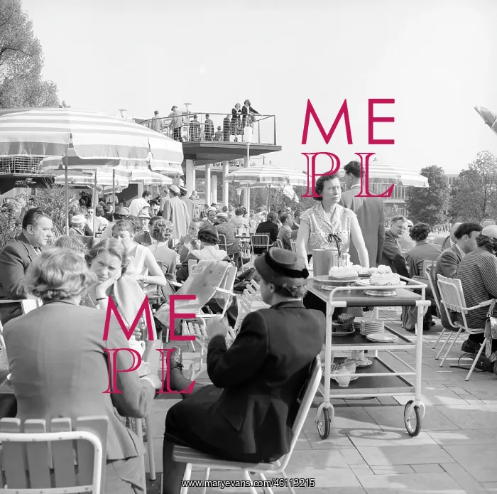 : The Park Cafe in the Rheinpark during : The Park Cafe in the Rheinpark during
