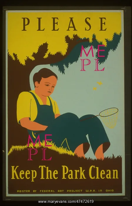 : Please keep the park clean : Please keep the park clean