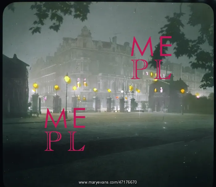  : Park Lane - Lantern Slide