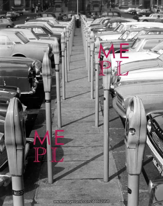 : PARKING METERS 1960S : PARKING METERS 1960S