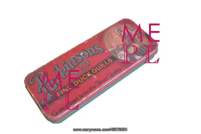 : Parkinson's Fine Duck Quill tin : Parkinson's Fine Duck Quill tin